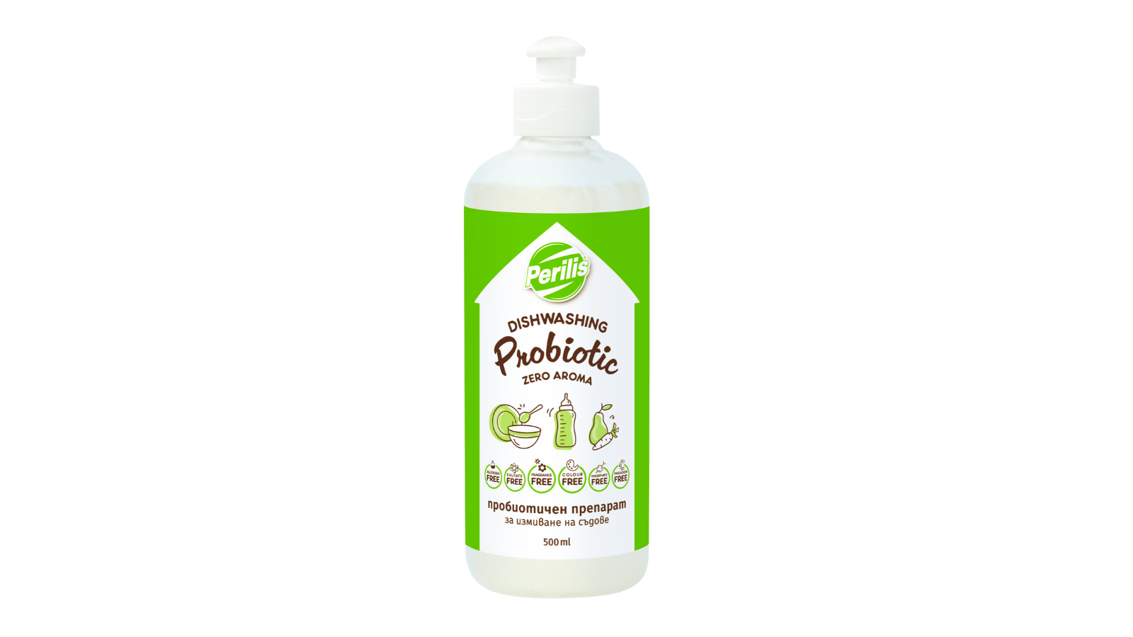 Dishwashing-ZeroAroma_Probiotic_500ml_BG Dishwashing probiotic 500ml fragrance-free – PROBIOTIC PREPARATION FOR WASHING DISHES