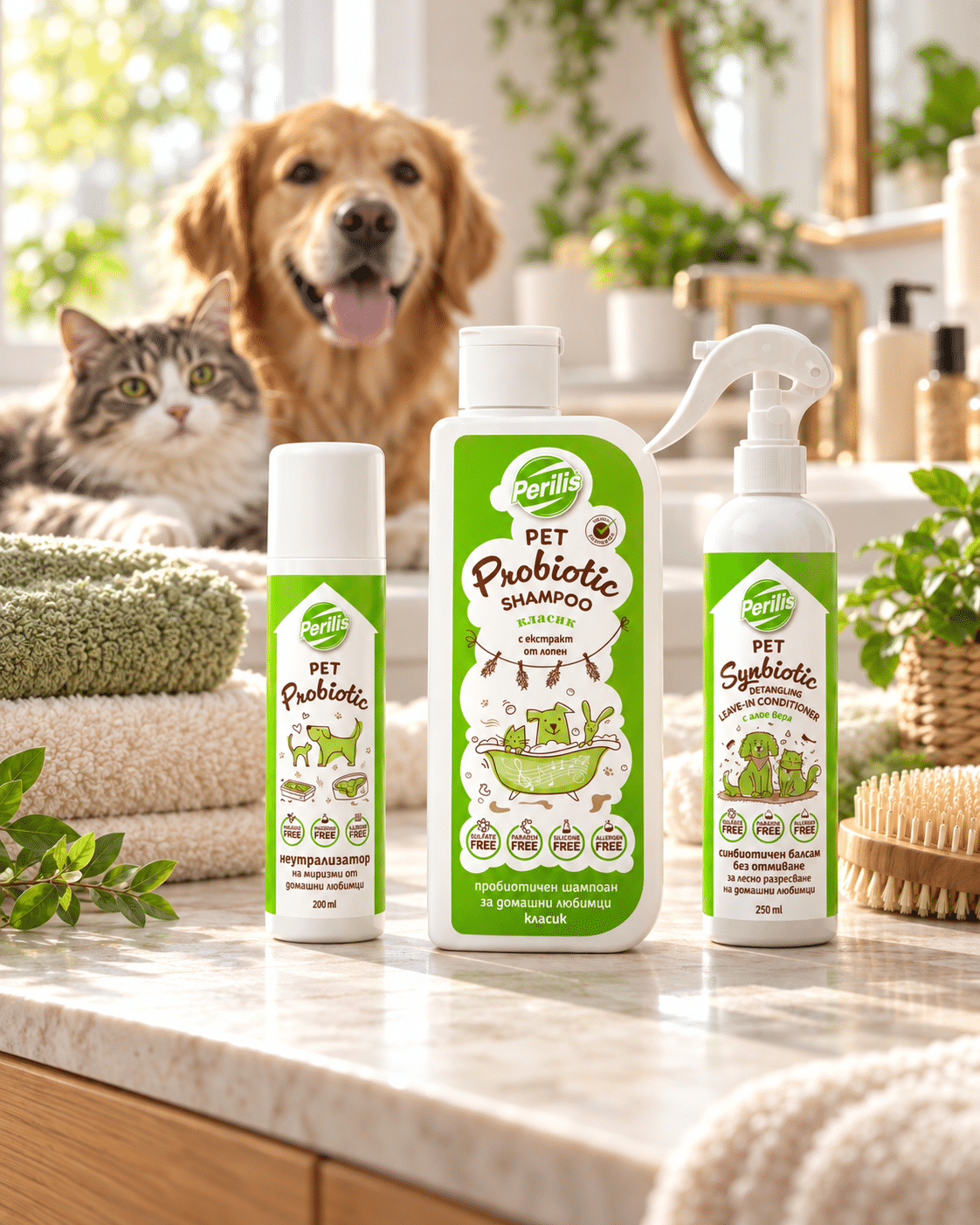Pet Probiotic Комплект за домашни любимци Pet Probiotic Комплект за домашни любимци